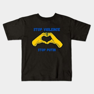 Stop Violence Kids T-Shirt